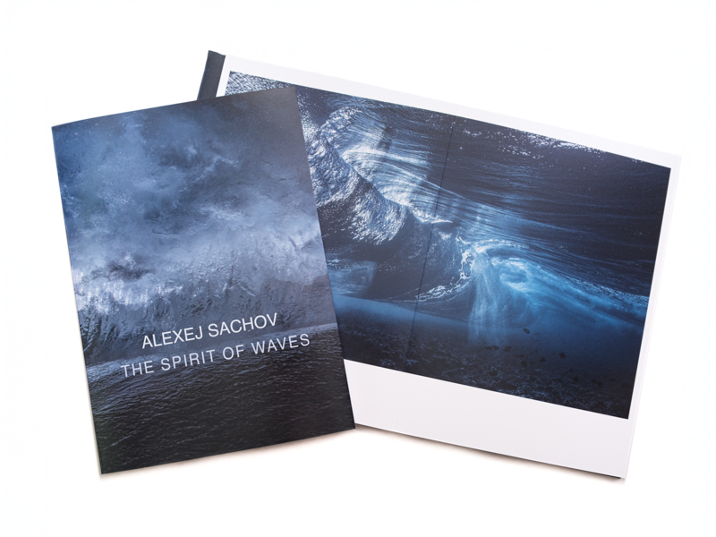 Waves Underwater - Book - The Spirit of Waves - Art Photography by Alexej Sachov